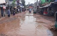 কুমিল্লা-নোয়াখালী মহাসড়কের বেহাল অবস্থা, একেক গর্তের গভীরতা তিন ফুটের বেশি!