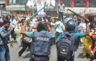 পুলিশের সঙ্গে ছাত্র অধিকার পরিষদের সংঘর্ষ, আহত ১০