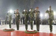 শহীদ মিনারে রাষ্ট্রপতি-প্রধানমন্ত্রীর শ্রদ্ধা
