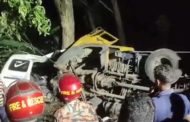 নাটোরে ট্রাক-মাইক্রোবাসের মুখোমুখি সংঘর্ষে নিহত ২