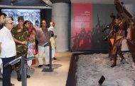 বঙ্গবন্ধু সামরিক জাদুঘর পরিদর্শন করলেন রাষ্ট্রপতি