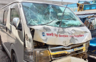 কাঁচপুরে মাইক্রোবাসচাপায় প্রাণ গেল ৫ জনের
