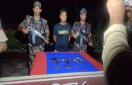 বেনাপোল সীমান্তে ৭টি আগ্নেয়াস্ত্র ও ১০ রাউন্ড গুলিসহ আটক ১