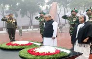 বুদ্ধিজীবী স্মৃতিসৌধে রাষ্ট্রপতি ও প্রধানমন্ত্রীর শ্রদ্ধা
