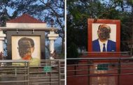 শহীদ সৈয়দ নজরুল ও আশরাফুলের ম্যুরালে রঙ লেপন