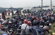 পদ্মায় ফেরিতে বাইক পারাপার শুরু