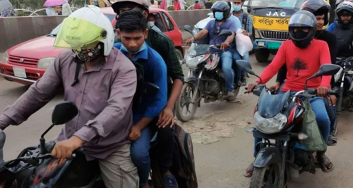 মোটরসাইকেল চলাচলে ডিএমপির কঠোর নির্দেশনা