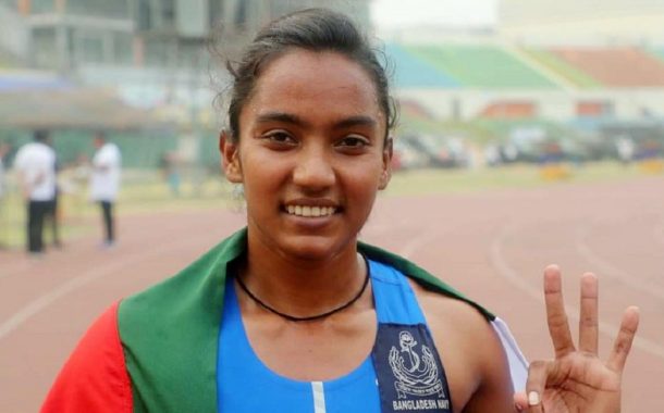 সাফ ক্যাম্প স্থগিত, এশিয়ানে যাচ্ছেন দ্রুততম মানবী শিরিন