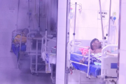 বাড্ডায় গ্যাস লিকেজ থেকে বিস্ফোরণ, ৫ জন দগ্ধ