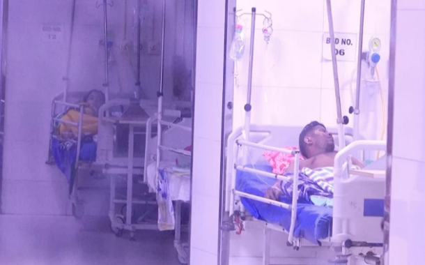 বাড্ডায় গ্যাস লিকেজ থেকে বিস্ফোরণ, ৫ জন দগ্ধ