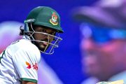 অবশেষে থামলেন শান্ত, হলো না রেকর্ড