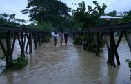 টানা বৃষ্টিতে পানির নিচে খাগড়াছড়ি-লংগদু সড়ক, যোগাযোগ বিচ্ছিন্ন