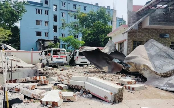 রংপুরে এলপিজি গ্যাস স্টেশনে বিস্ফোরণে নিহত ১, আহত ২৫