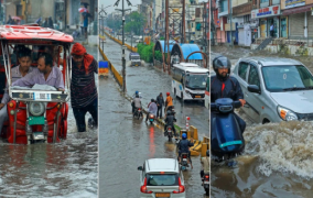 টানা বৃষ্টিতে বিপর্যস্ত ভারতে মৃত্যু ১২১