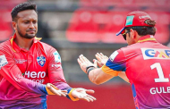 অপরাজিত ৫৮ রান ও ৪ উইকেট, দলকে জিতিয়ে ম্যাচসেরা সাকিব