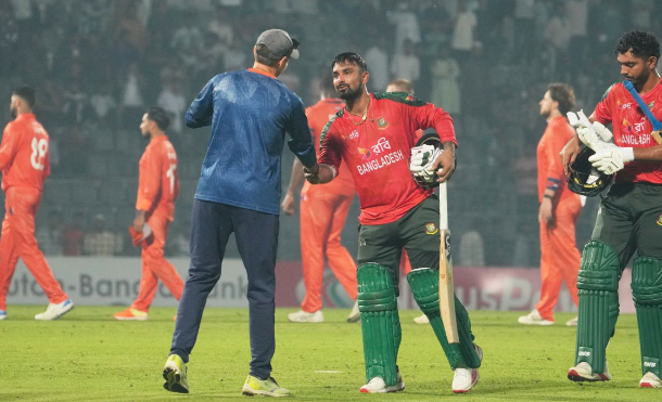 নেদারল্যান্ডসকে হারিয়ে যা বললেন লিটন
