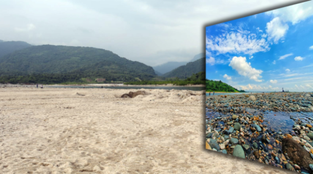 সাদা পাথর’ এলাকায় পড়ে আছে শুধু ক্ষতগুলো