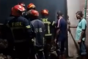 খুলনায় জুট মিলে আগুন