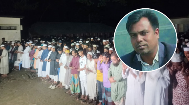 দাদার কবরের পাশে চিরনিদ্রায় শায়িত হলেন সাংবাদিক তুহিন