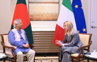 ইতালির প্রধানমন্ত্রীর সঙ্গে প্রধান উপদেষ্টার বৈঠক