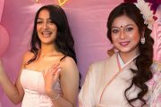 মেয়ের জন্মদিনে ভিন্ন সাজে শাবনূর