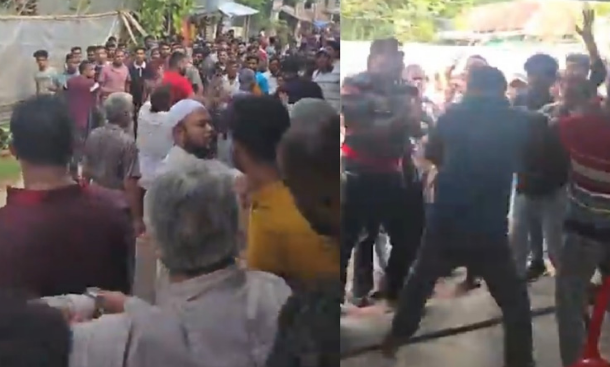 খুলনায় পারভেজ মল্লিক সমর্থদের ওপর হেলাল সমর্থকদের হামলা