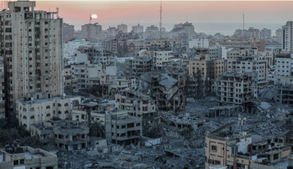 চুক্তি লঙ্ঘন করে গাজায় ইসরায়েলের বিমান হামলা