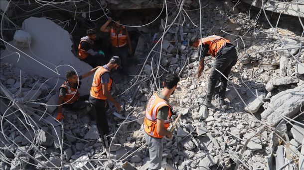 গাজার ধ্বংসস্তূপ থেকে এক দিনে ৯৪ জনের দেহাবশেষ উদ্ধার