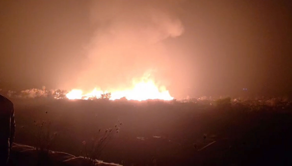 মাতারবাড়ী তাপবিদ্যুৎ কেন্দ্রে আগুন