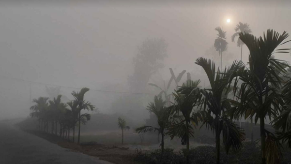 শুষ্ক আবহাওয়ার সঙ্গে কুয়াশা, তিন জেলায় শৈত্যপ্রবাহ