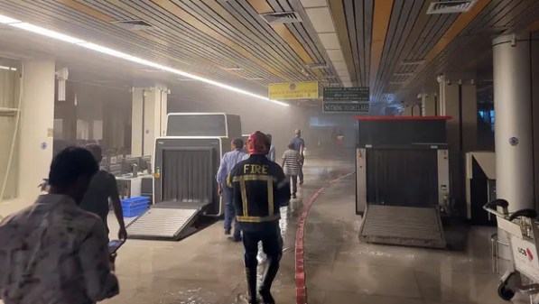 সিলেট আন্তর্জাতিক বিমানবন্দরের সার্ভার রুমে আগুন