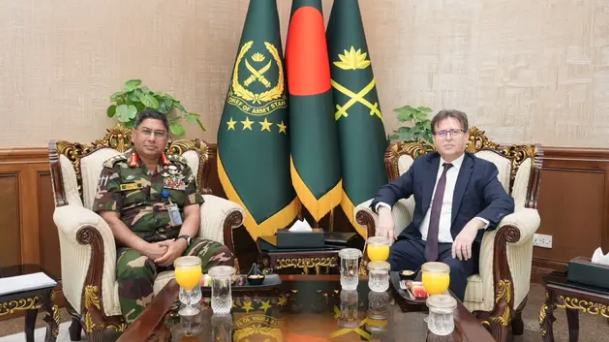 সেনাপ্রধানের সঙ্গে তুরস্কের রাষ্ট্রদূতের সাক্ষাৎ