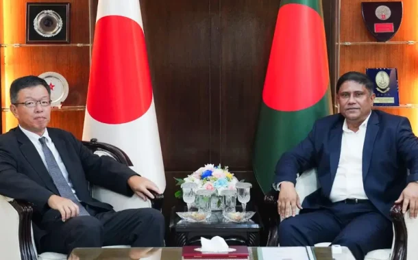 বাংলাদেশ-জাপানের সামরিক সম্পর্ক আরও সম্প্রসারণে আলোচনা