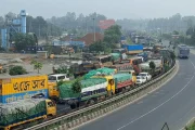 ঢাকা-টাঙ্গাইল মহাসড়কে ১৮ কিলোমিটার যানজট