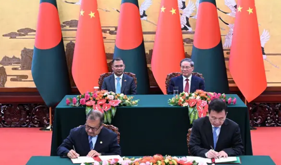 গণমাধ্যম খাতে বাংলাদেশ ও চীনের চারটি সমঝোতা স্মারক স্বাক্ষর