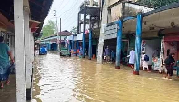 কুশিয়ারার পানি বৃদ্ধি, সুনামগঞ্জে ২০ গ্রামের নিম্নাঞ্চল প্লাবিত