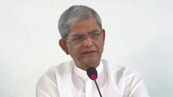 ধ্বংসস্তূপ থেকে দেশকে এগিয়ে নিতে কাজ করছে বিএনপি : মির্জা ফখরুল