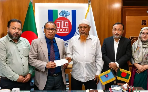 ট্রেনে পাথরের আঘাতে চোখ হারানো শিক্ষার্থীর পাশে বাউবি প্রশাসন