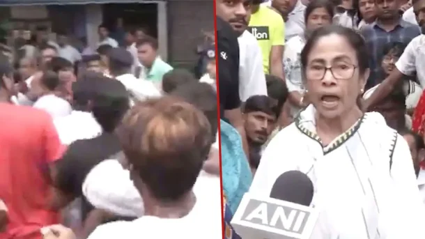 ৩ মাস পর প্রথম জেলা সফরে বেরিয়ে নজিরবিহীন বিক্ষোভের মুখে মমতা