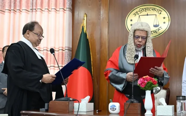 শপথ নিলেন আপিল বিভাগের নবনিযুক্ত বিচারপতি হাবিবুল গনি