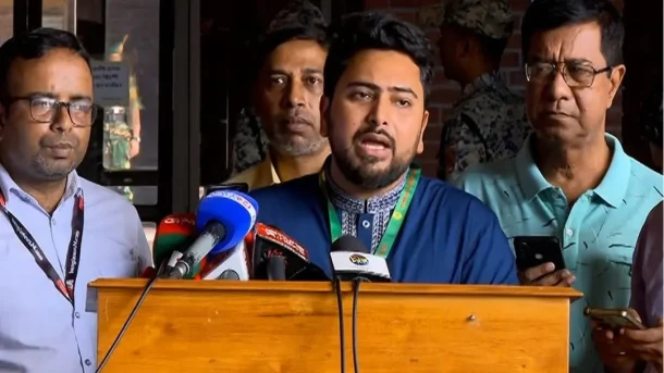 নাহিদ ইসলাম গণভোটের রায় বাস্তবায়নের মাধ্যমে রাষ্ট্রপতি ভোটের প্রত্যাশা ছিল, হলো না