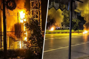 থাইল্যান্ডে একযোগে অর্ধ-শতাধিক স্থানে আগুন হামলা