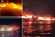 ফিলিপাইনে ফেরিতে আগুন : ৫ জন নিহত, ৮৭ জন নিখোঁজ