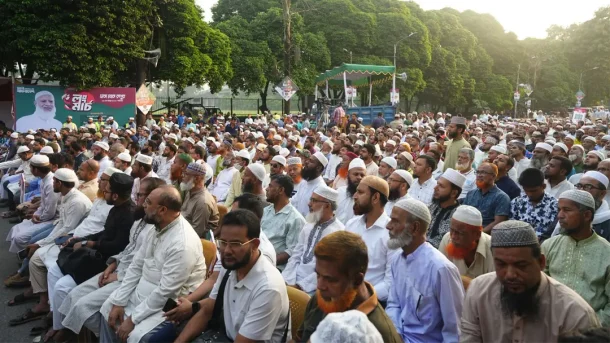 রংপুর অভিমুখী ১১ দলীয় ঐক্যের লং মার্চ