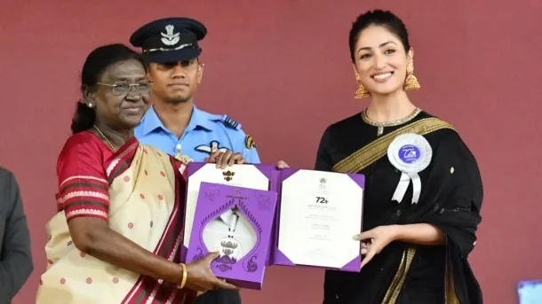জাতীয় চলচ্চিত্র পুরস্কার পেয়ে উচ্ছ্বসিত ইয়ামি গৌতম