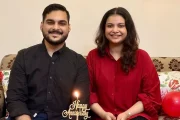 দ্বিতীয় বিয়ের প্রথম বিবাহবার্ষিকী, আবেগঘন শবনম ফারিয়া