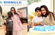 জন্মদিনের উপহার, ছেলেকে কোথায় বেড়াতে নিয়ে গেলেন অপু বিশ্বাস?