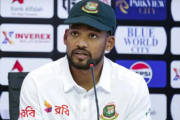 সুযোগ কাজে লাগাতে না পেরে হতাশ শান্ত