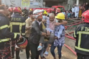গাজীপুরে পোশাক কারখানায় আগুন, অসুস্থ ৭০ শ্রমিককে উদ্ধার